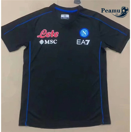 Maglia Calcio Naples Nero 2022-2023 P228319