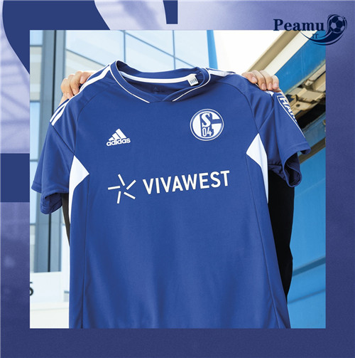 Maglia Calcio Schalke 04 Prima 2022-2023 P228378