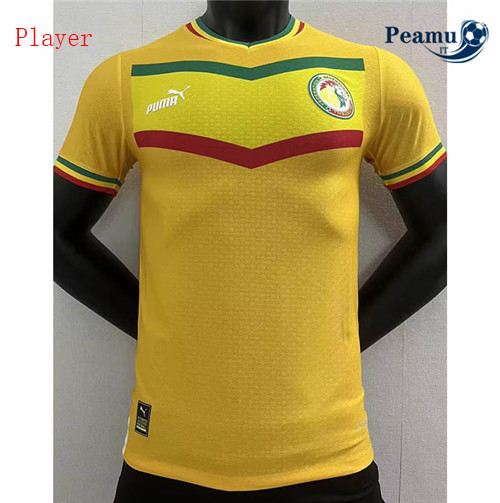 Maglia Calcio Player Senegal Giallo 2022-2023 P228627