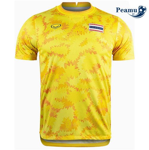 Maglia Calcio Tailandia Terza Giallo 2022-2023 P228634