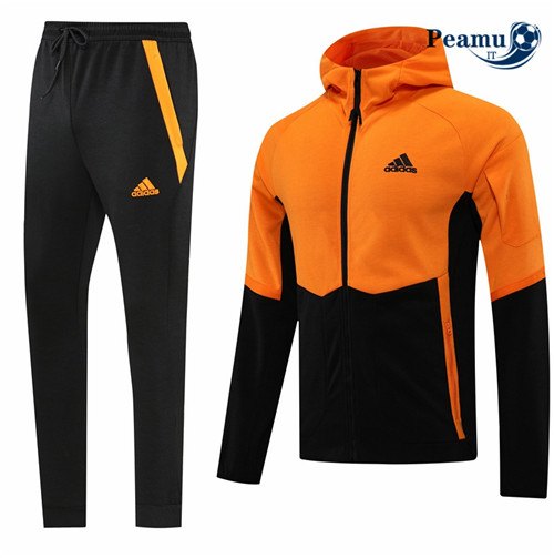 Tuta Calcio - Felpa con cappuccio Adidas Arancia 2022-2023 P228640