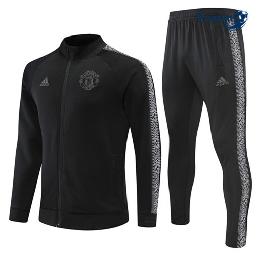 Tuta Calcio - Giacca Manchester United Nero 2022-2023 P228695