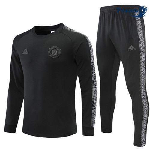Tuta Calcio Manchester United Nero 2022-2023 P228696