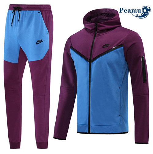 Tuta Calcio - Felpa con cappuccio Nike Violet 2022-2023 P228651