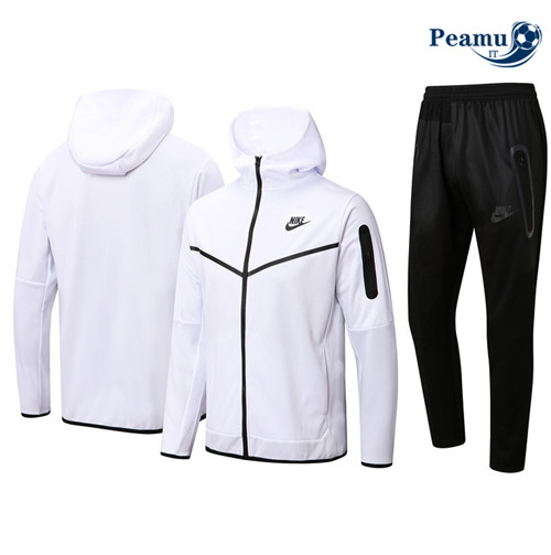 Tuta Calcio - Felpa con cappuccio Nike Bianco 2022-2023 P228655
