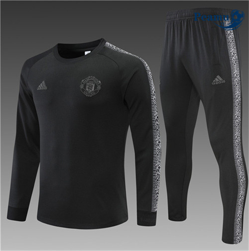 Tuta Calcio Bambino Manchester United Nero 2022-2023 P228715