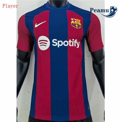 Maglia Calcio Player Barcellona Prima 2023