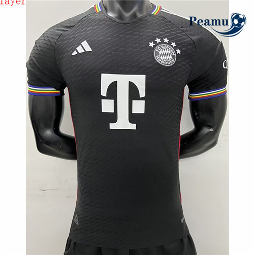 Maglia Calcio Player Bayern Monaco Negro 2023