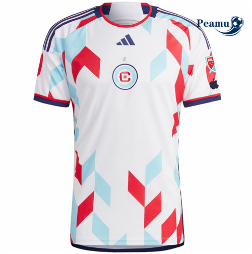 Maglia Calcio Chicago Fire Segunda Blanco 2023