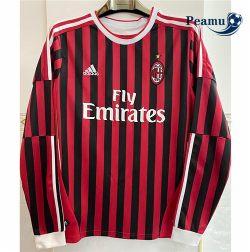 Classico Maglie AC Milan Prima Manga Larga 2011-12