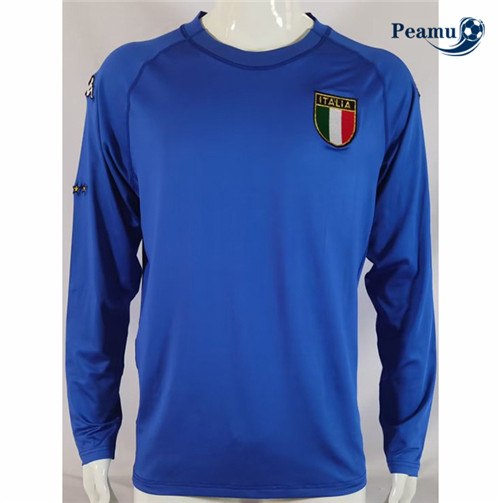 Classico Maglie Italia Prima Manga Larga 2000