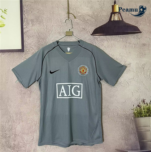 Classico Maglie Manchester UnitedPortero Gris 2007-08