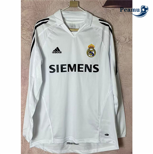 Classico Maglie Real Madrid Prima Manga Larga 2005-06