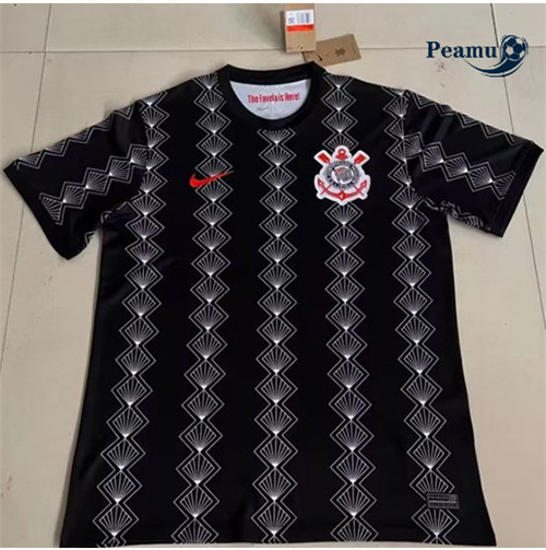 Maglia Calcio Corinthians 2023 Negro