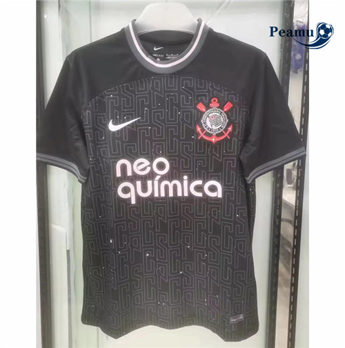 Maglia Calcio Corinthians Negro 2023