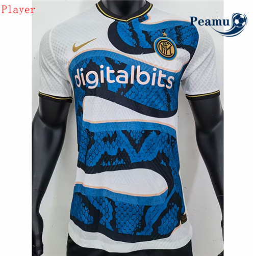 Maglia Calcio Player Inter Milan Dragon Blanco 2023