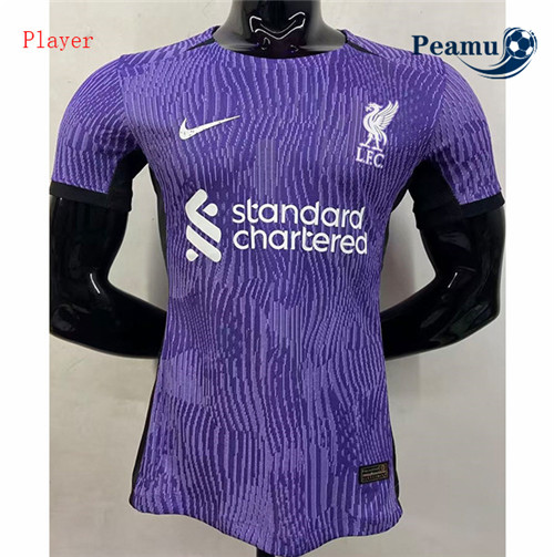 Maglia Calcio Player Liverpool Púrpura 2023