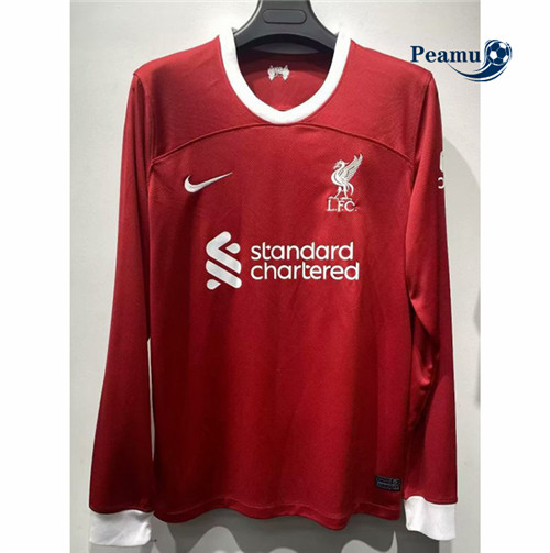 Maglia Calcio Liverpool Prima Manga larga 2023