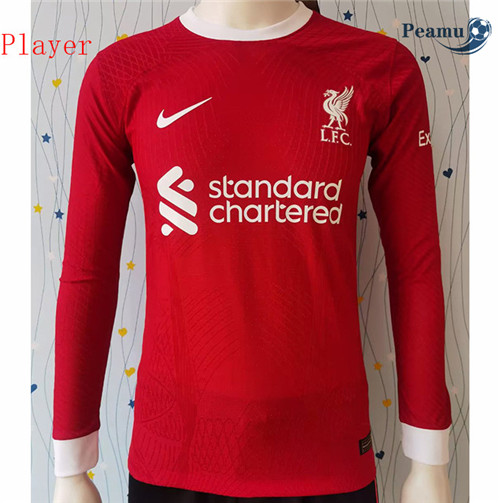 Maglia Calcio Player Liverpool Prima Manga Larga 2023