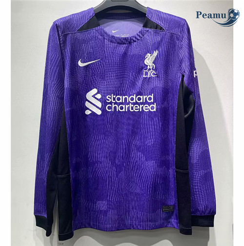 Maglia Calcio Liverpool Terza Manga Larga 2023