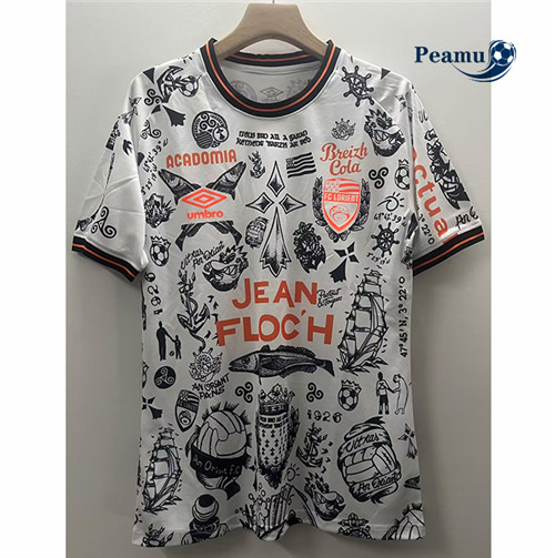 Maglia Calcio Lorient FCBlanco 2023