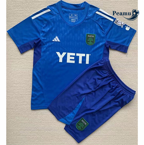 Maglia Calcio Austin Bambino Portero Azul 2023