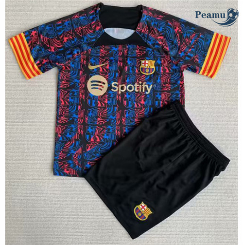 Maglia Calcio Barcelona Bambino Edición especial Negro 2023