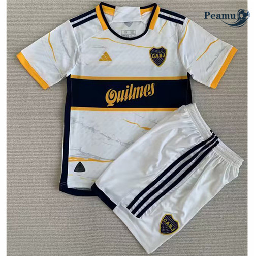 Maglia Calcio Boca Juniors Bambino Blanco 2023