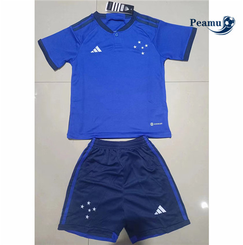 Maglia Calcio Cruzeiro Bambino Prima 2023
