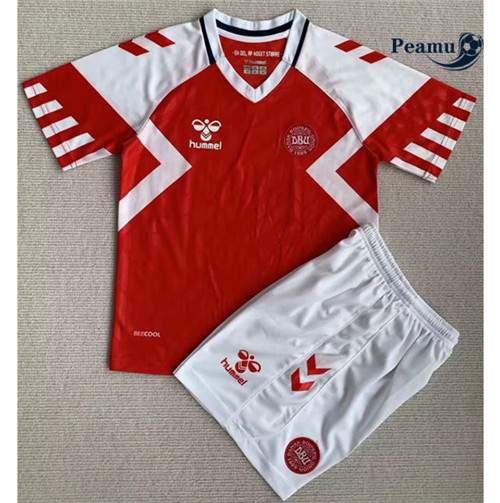 Maglia Calcio Danemark Bambino Prima 2023