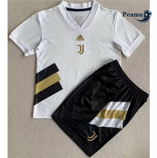 Maglia Calcio Juventus Bambino Blanco 2023