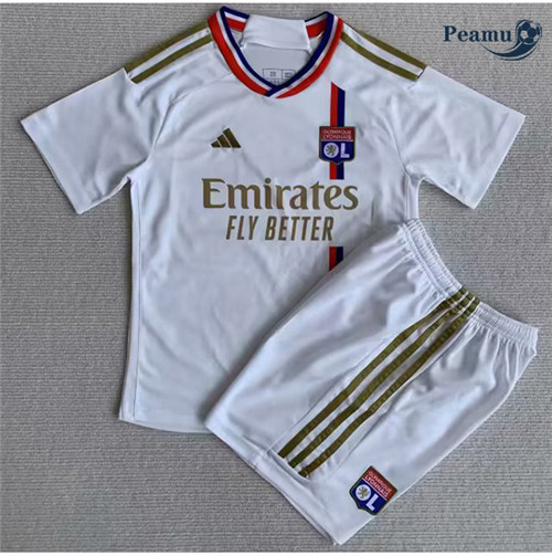 Maglia Calcio Lyon Bambino Prima 2023