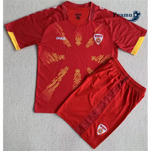 Maglia Calcio Macédoine du Nord Bambino Prima 2023