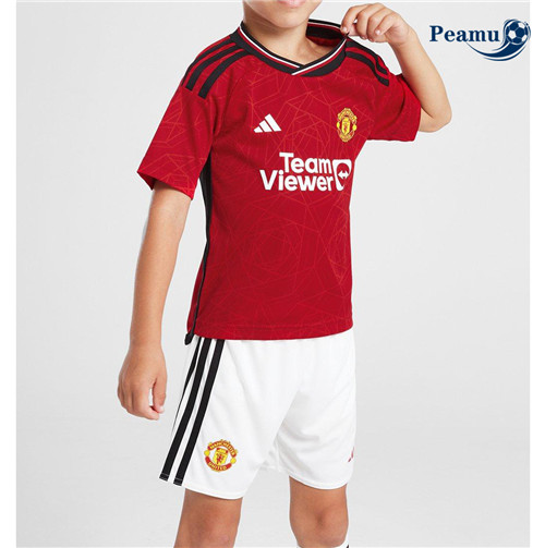 Maglia Calcio Manchester United Bambino Prima 2023