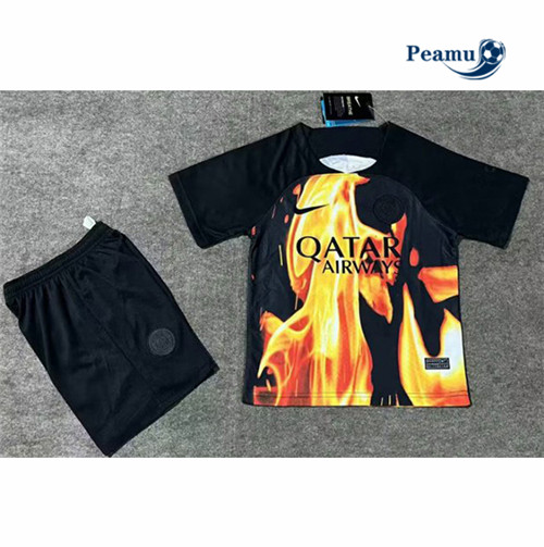 Maglia Calcio PSG Bambino Especial Negro 2023