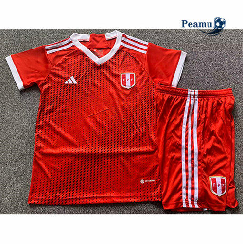 Maglia Calcio Pérou Bambino Segunda 2023