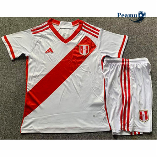 Maglia Calcio Pérou Bambino Prima 2023