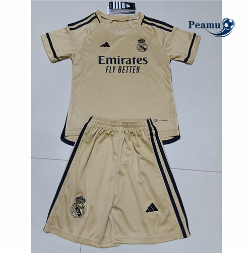 Maglia Calcio Real Madrid Bambino Amarillo 2023