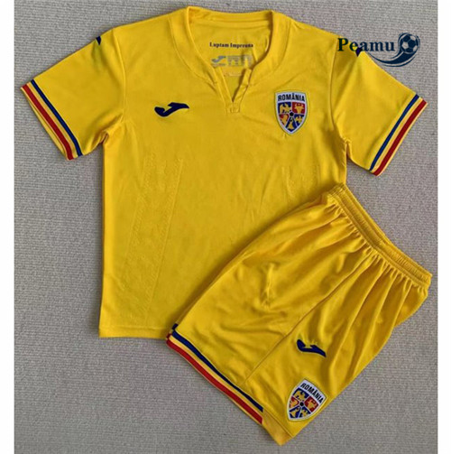 Maglia Calcio Roumanie Bambino Prima 2023