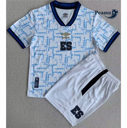 Maglia Calcio El Salvador Bambino Segunda 2023