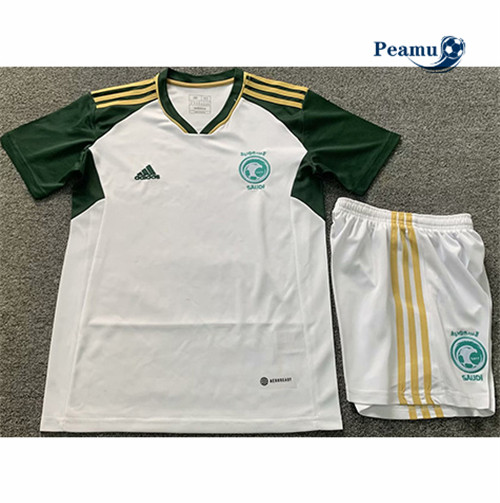 Maglia Calcio Saudi Bambino Segunda 2023