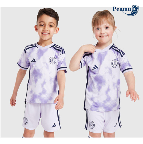 Maglia Calcio Escocia Bambino Segunda 2023