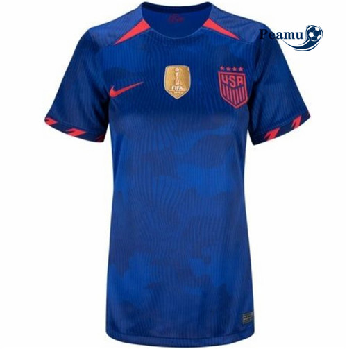 Maglia Calcio Estados Unidos Donna Segunda 2023