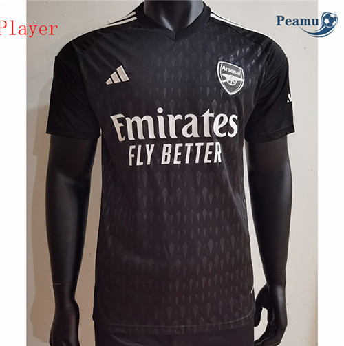 Maglia Calcio Player Manchester United Negro 2023