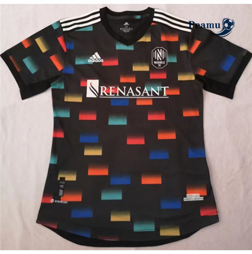 Maglia Calcio Nashville Negro 2023