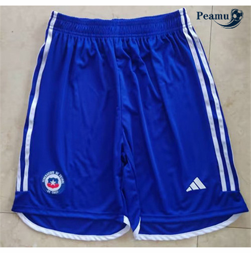 Maglia Calcio Pantaloncini Chile Pantalones Azul 2023