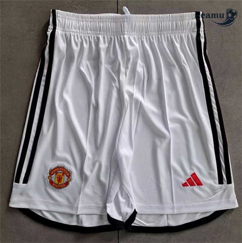 Maglia Calcio Pantaloncini Manchester United Prima 2023