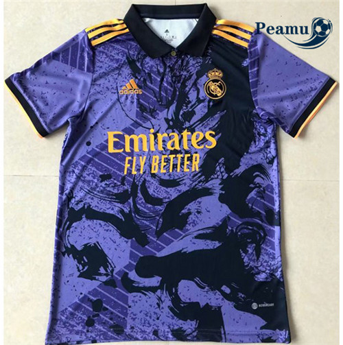 Maglia Calcio Real MadridPúrpura 2023