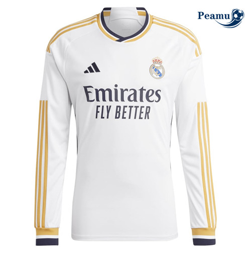 Maglia Calcio Real Madrid Prima Manga Larga 2023