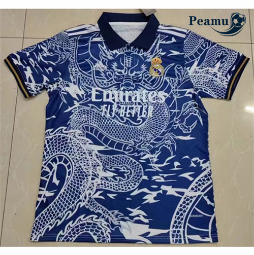 Maglia Calcio Real MadridDragon Azul 2023